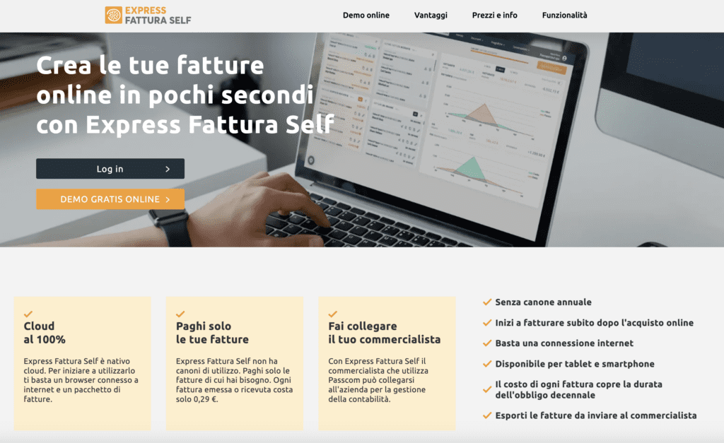 Fatturazione Elettronica: I 24+ Migliori Programmi, App e Software Del 2025 (Gratuiti e a Pagamento) 15 Express Fattura Self Programma di Fatturazione Elettronica