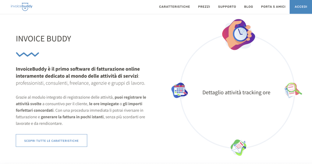 Fatturazione Elettronica: I 24+ Migliori Programmi, App e Software Del 2025 (Gratuiti e a Pagamento) 5 Programma di Fatturazione Elettronica Invoice Buddy