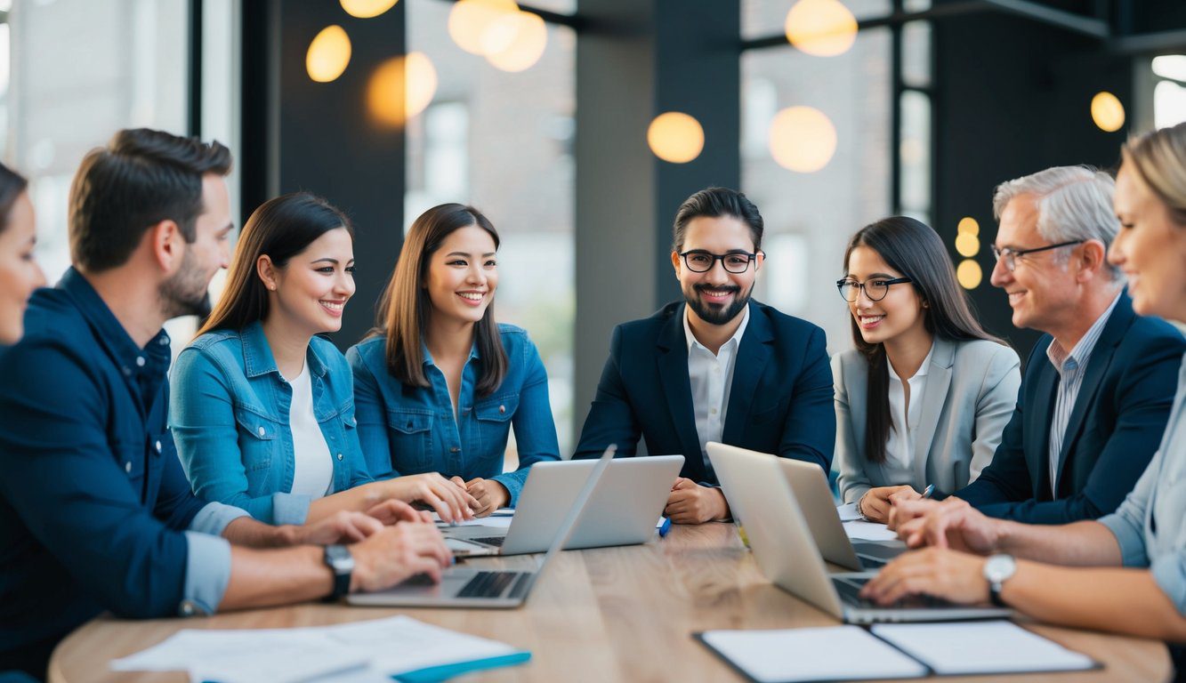 Tipologie di Associazioni: Quali sono, Quante Sono, Quale Scegliere e Come Aprirle (2025) 2 Un gruppo di persone che lavorano insieme per organizzare eventi e attività comunitarie, con un focus sulla promozione sociale e sul supporto.